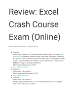 A&P 1 101 Module 5 Exam (RATED A+) Muscular Questions and AnswersPortage Learning