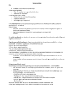 Samenvatting ontwikkelingspsychopathologie