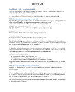 Leisure samenvatting