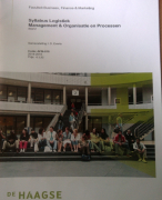 Syllabus Logistiek Management & Organisatie en Processen