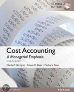 Management Accounting Tentamen 1, Maart 2015