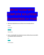 NR 507 EXAM WITH COMPLETE SOLUTIONS GUARANTEED A+ PASS