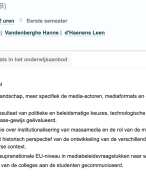 Mediabeleid deel 2