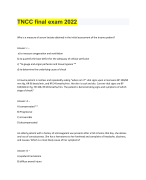 TNCC final exam test 2023 open book /questions and answers graded A