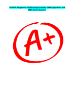 TPS Assignment 2 final exam questions and answers/100%correct answers/Latest Version
