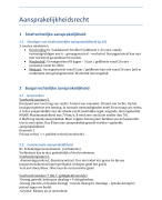 Aansprakelijkheidsrecht: Een Overzicht door Kathleen Duerinckx 