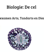 Biologie voor het ingangsexamen: De cel