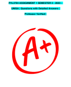 TPS Assignment 2 final exam questions and answers/100%correct answers/Latest Version