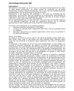 Nieuwste Tijd - Notities hoorcolleges