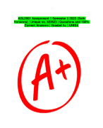 ADL2601 Assignment 1 Semester 2 2023 (Both Versions) | Unique no. 622623 | Questions and 100% Correc