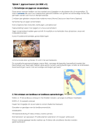 Samenvatting kenmerkende aspecten tijdvak 1 t/m 5 met bronnen, begrippen, oorzaken, gevolgen en jaartallen (4/5/6 VWO)