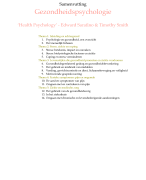 KLINISCHE PSYCHOLOGIE 1 - DEEL 1 PB0104, Open Universiteit, samenvatting 'Klinische Psychologie' van Van der Molen en Simon