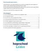 BAS 2 Enkel & Heup Hogeschool Leiden Fysiotherapie 