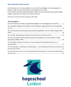 Hoorcolleges BAS 4 t/m 7 (Semester 2) Hogeschool Leiden Fysiotherapie