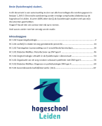 Samenvatting hoorcolleges BAS 3 Schoudergordel (Hogeschool Leiden) 