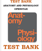 Anatomy And Physiology Openstax Test Bank