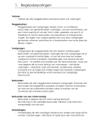 samenvatting auto theorie rijbewijs B