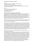 Grondslagen van de criminologie - probleem 1 t/m 8