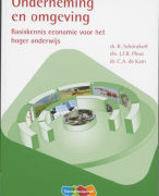 Onderneming en omgeving Studiehandleiding Samenvatting 