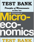 Test Bank for Principles of Microeconomics 2nd Edition Taylor Openstax Principles of Microeconomics 2e, Test Bank
