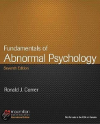 Fundamentals of Abnormal Psychology