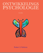Samenvatting Ontwikkelingspsychologie H 5 t/m 16