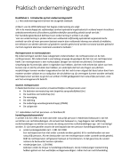 samenvatting ondernemingsrecht