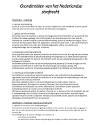 samenvatting strafrecht