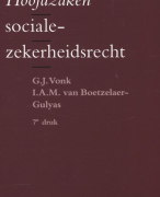 Hoofdzaken socialezekerheidsrecht Samenvatting 