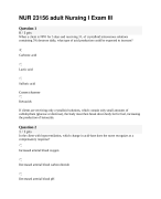 Med Surg 2 exam 2 Practice Questions & Answers (Infectious Disease & Rheumatic) 2023/2024