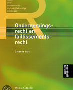 Ondernemingsrecht en faillissementsrecht Samenvatting 