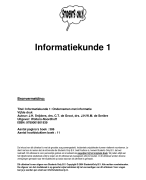 Informatiekunde Samenvatting 