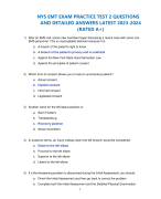 BIOD 121 Module 3 Exam Nutrition Portage Learning. Complete Exam Latest Solution