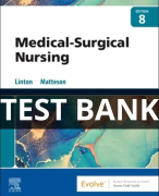 Test bank Lewis's Medical-Surgical Nursing 11th Edition  by Mariann Harding All Chapter (1-68) |A+ ULTIMATE GUIDE 2022