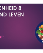 Gezond leven in een PowerPoint 