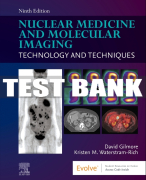 Test Bank For Nuclear Medicine and Molecular Imaging, 9th - 2023 All Chapters