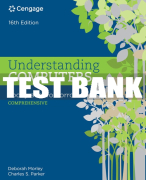 Test Bank For Understanding Computers: Today and Tomorrow, Comprehensive - 16th - 2017 All Chapters