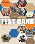 Test Bank For Ethics: Theory and Contemporary Issues - 9th - 2018 All Chapters