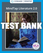 Test Bank For MindTap Literature, 2019 Update - 2nd - 2018 All Chapters