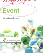 Zo organiseer je een event Samenvatting 