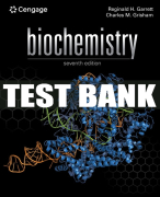 Test Bank For Biochemistry - 7th - 2024 All Chapters