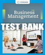 Test Bank For Business Management - 14th - 2017 All Chapters
