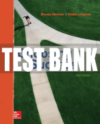 Test Bank For Choosing Success, 3rd Edition All Chapters