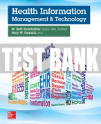 Test Bank For Health Information Management and Technology, 1st Edition All Chapters