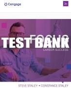 Test Bank For FOCUS on College and Career Success - 3rd - 2018 All Chapters