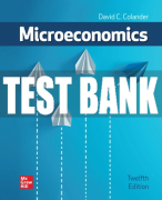Test Bank For Microeconomics, 12th Edition All Chapters