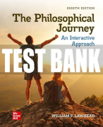Test Bank For The Philosophical Journey: An Interactive Approach, 8th Edition All Chapters