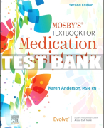 Test Bank For Mosby's Textbook for Medication Assistants, 2nd - 2023 All Chapters