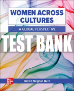 Test Bank For Women Across Cultures: A Global Perspective, 5th Edition All Chapters