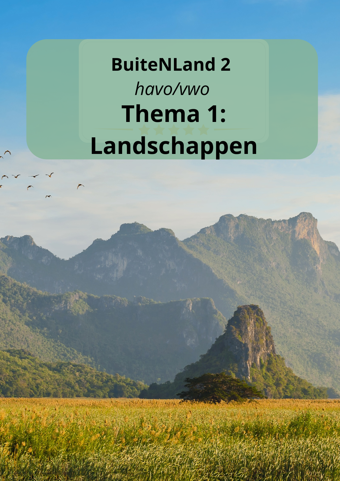Oefenvragen - BuiteNLand - HV2 - Thema 1 - Landschappen - Paragraaf 4 - Gesteente wordt sediment